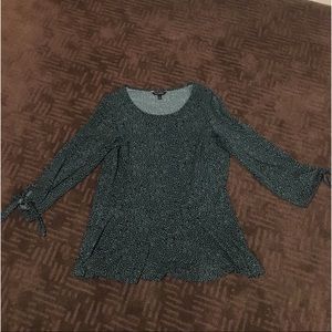 Banana republic peplum blouse